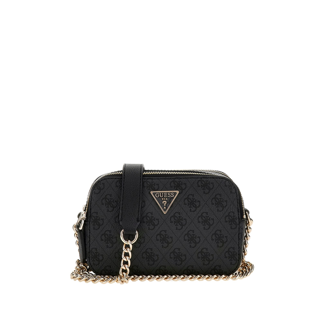 GUESS TOREBKA DAMSKA NOELLE II CROSSBODY CZARNO-SZARA HWBG9672140 CLO