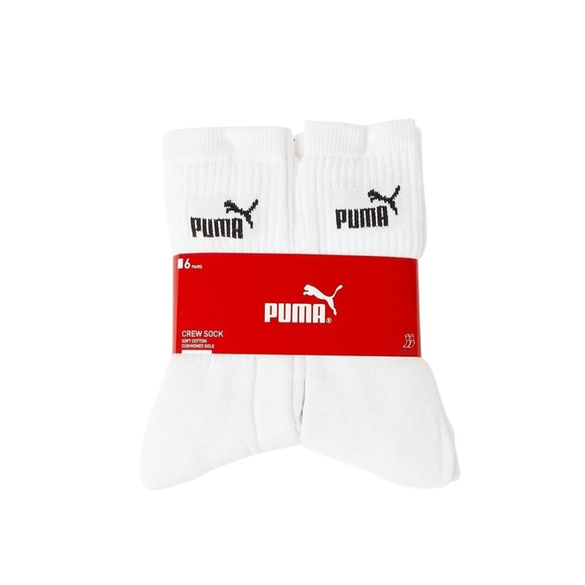 PUMA SKARPETY SKARPETKI PUMA ELEMENTS UNISEX CREW SOCK BIAŁE 938759 01-W
