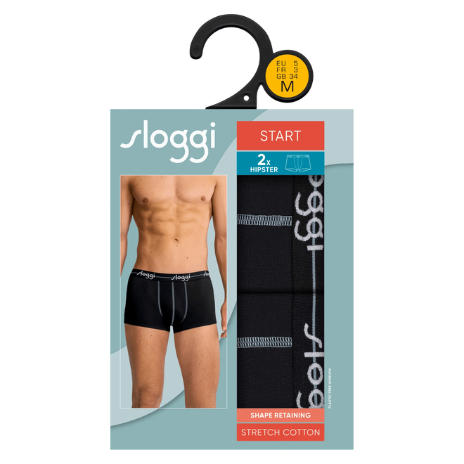 sloggi men Start Hipster C2P box Black - 0004 10206968*0004