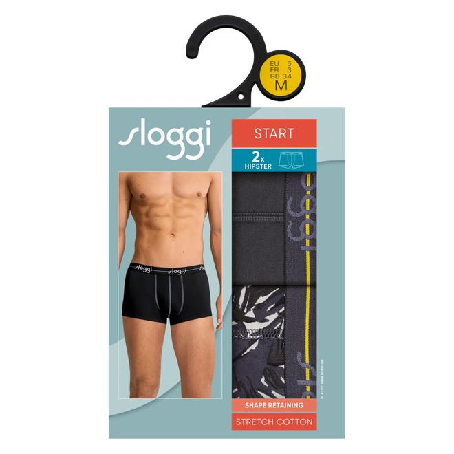 sloggi men Start Hipster C2P box Light-Grey Melange - M032 10206968*M032