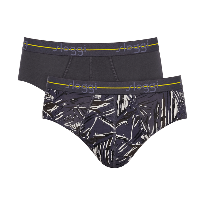 sloggi men Start Midi C2P box Light-Grey Melange - M032 10206949*M032