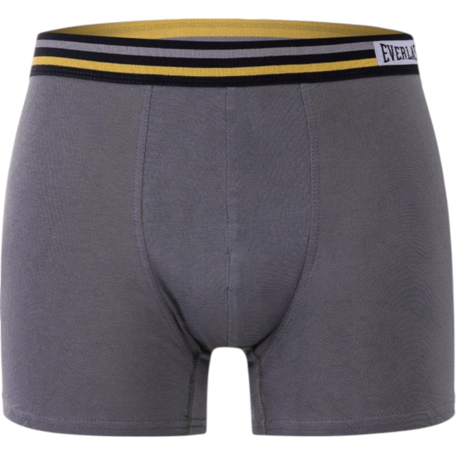 EVERLAST BOKSERKI MĘSKIE MAJTKI 4 PAK CZARNE/BIAŁE/ŻÓŁTE/POPIELATE BM074