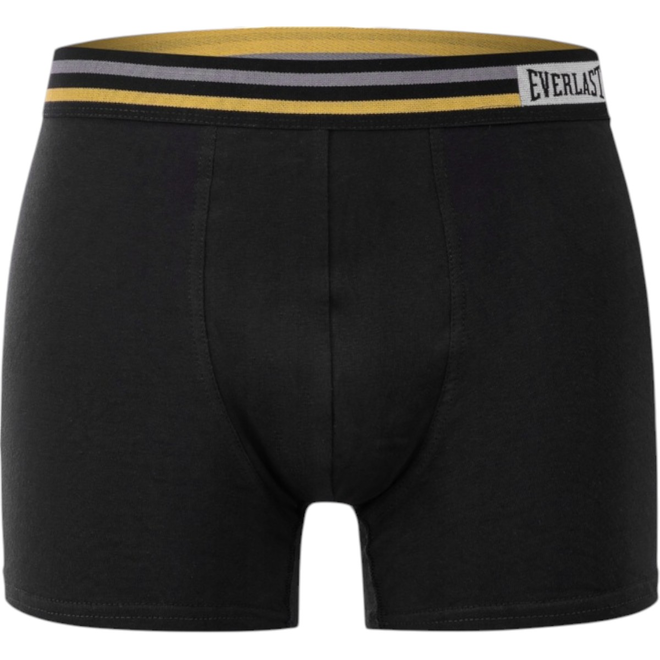 EVERLAST BOKSERKI MĘSKIE MAJTKI 4 PAK CZARNE/BIAŁE/ŻÓŁTE/POPIELATE BM074