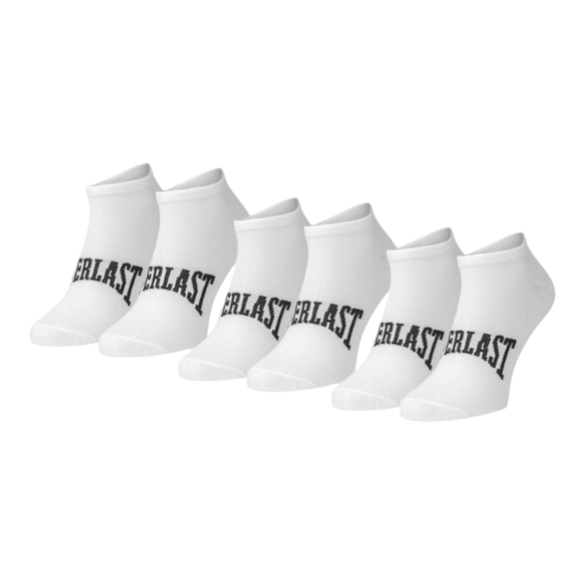 EVERLAST SKARPETY SKARPETKI STOPKI 3P BIAŁE SKS002-02