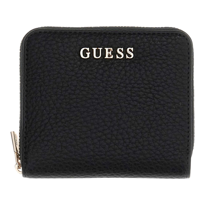 GUESS PORTFEL DAMSKI JESSA SLG SMALL ZIP CZARNY SWBG8362137 BLA