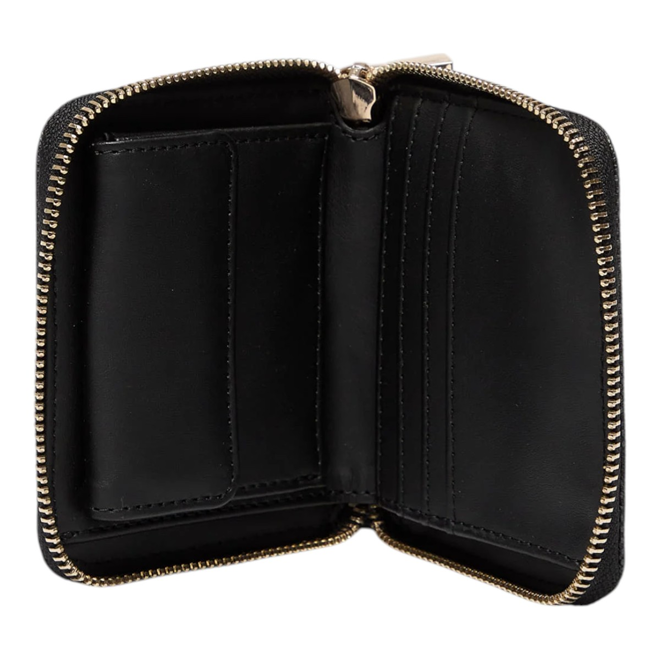 GUESS PORTFEL DAMSKI LAUREL II SLG SMALL ZIP CZARNO-SZARY SWSG7459137 CLO