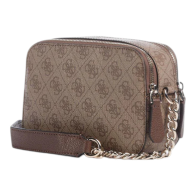 GUESS TOREBKA DAMSKA NOELLE II CROSSBODY CAMERA BAG BRĄZOWA HWBG9672140 LGW