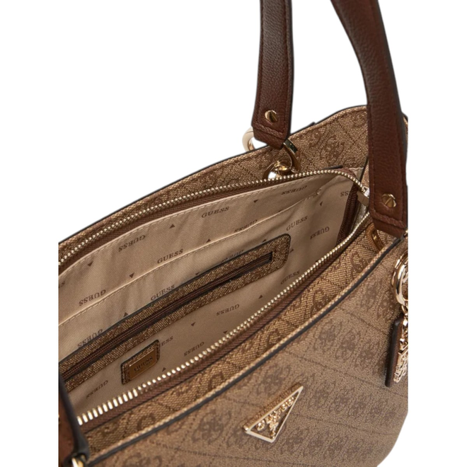 GUESS TOREBKA DAMSKA NOELLE II TOTE BRĄZOWA/LATTE HWBG9672250 LGW