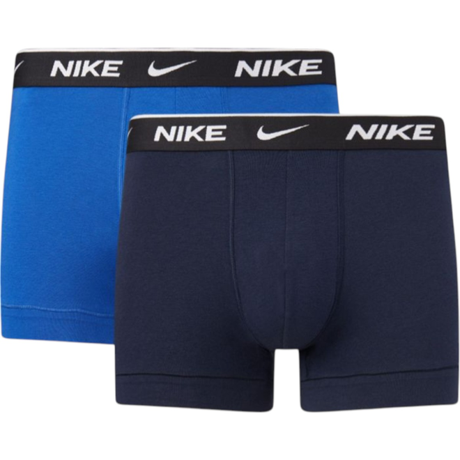 NIKE BOKSERKI MĘSKIE MAJTKI COTTON STRETCH TRUNK GRANATOWE/NIEBIESKIE NQ00KE1288 410