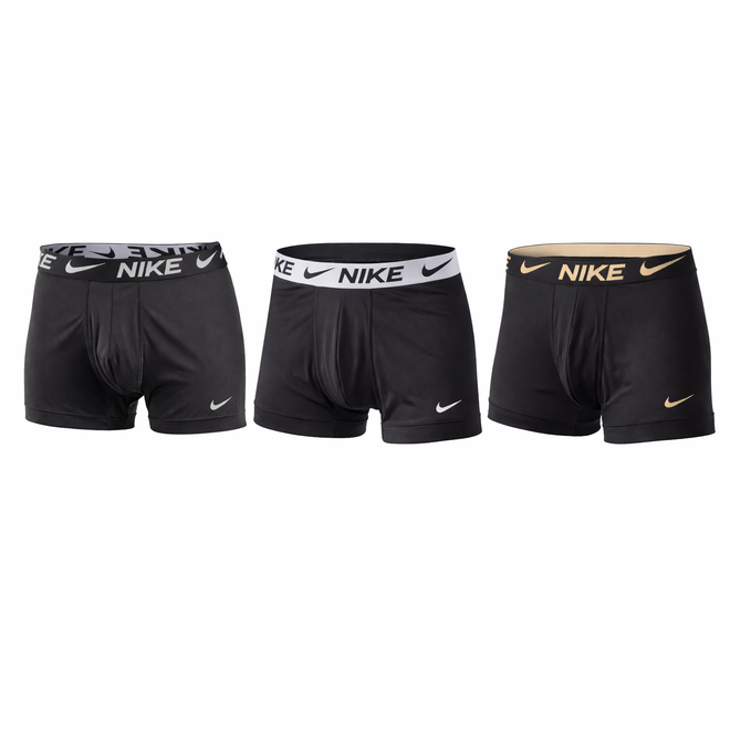 NIKE BOKSERKI MĘSKIE MAJTKI TRUNK 3PK CZARNE 0000KE1156 U9W