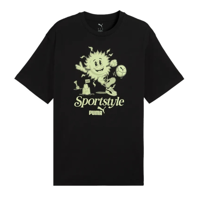 PUMA KOSZULKA MĘSKA T-SHIRT PUMA GRAPHIC SUN TEE CZARNA 691781 01