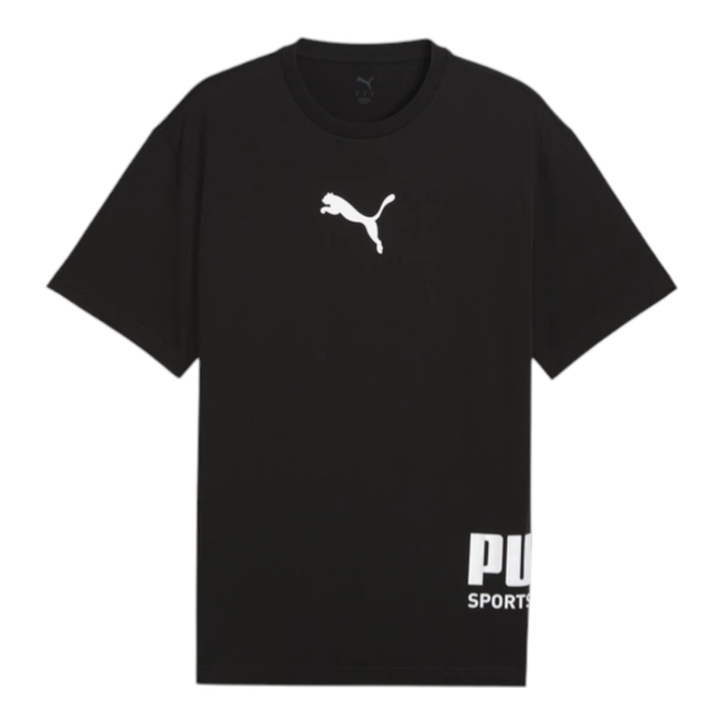 PUMA KOSZULKA MĘSKA T-SHIRT PUMA SPORT RELAXED GRAPHIC TEE CZARNA 692169 01