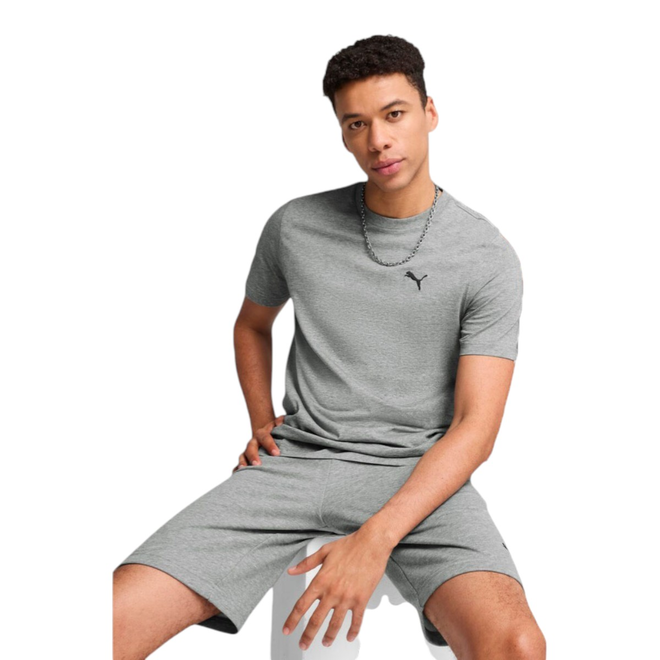 PUMA MĘSKA KOSZULKA T-SHIRT ESS SMALL LOGO TEE SZARA 682538 03