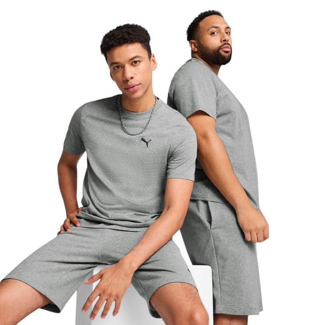 PUMA MĘSKA KOSZULKA T-SHIRT ESS SMALL LOGO TEE SZARA 682538 03