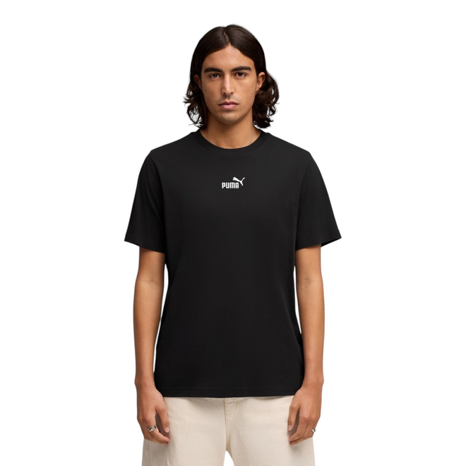 PUMA MĘSKA KOSZULKA T-SHIRT ESS SMALL No. 1 LOGO CENTERED TEE CZARNA 692912 01