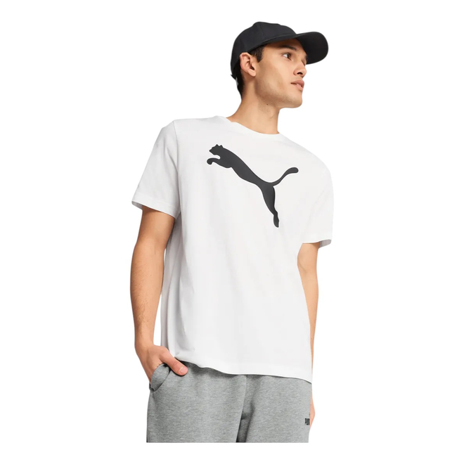 PUMA MĘSKA KOSZULKA T-SHIRT ESS TEE BIAŁA 682536 02
