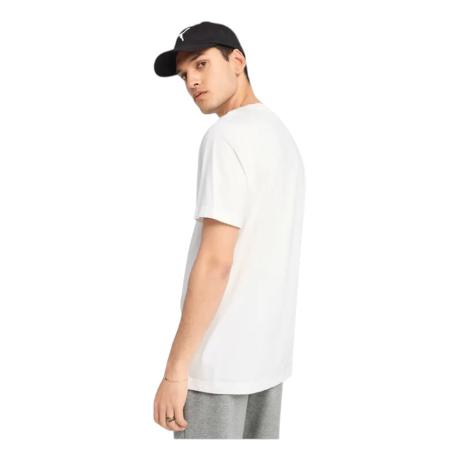 PUMA MĘSKA KOSZULKA T-SHIRT ESS TEE BIAŁA 682536 02
