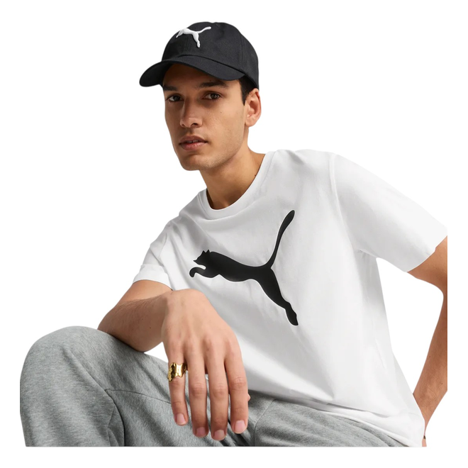 PUMA MĘSKA KOSZULKA T-SHIRT ESS TEE BIAŁA 682536 02