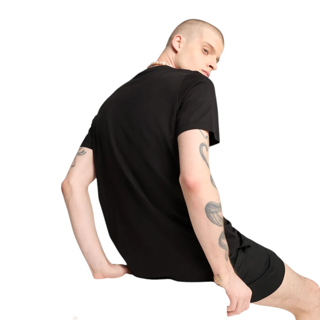 PUMA MĘSKA KOSZULKA T-SHIRT ESS TEE CZARNA 682536 01