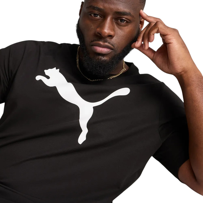 PUMA MĘSKA KOSZULKA T-SHIRT ESS TEE CZARNA 682536 01