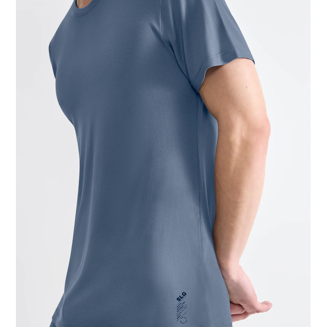 SLG Base Soft T-Shirts Cloudy Blue - 00XX 10226715*00XX