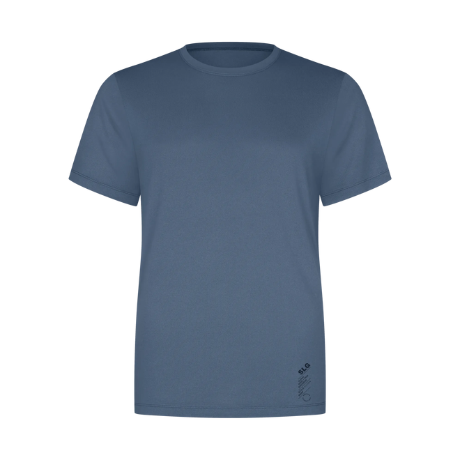 SLG Base Soft T-Shirts Cloudy Blue - 00XX 10226715*00XX
