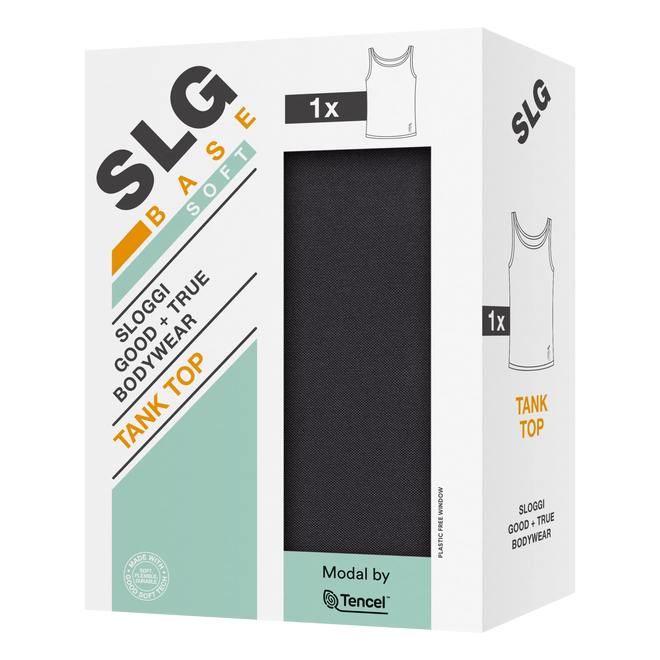 SLG Base Soft Tank top Black - 0004 10226700*0004