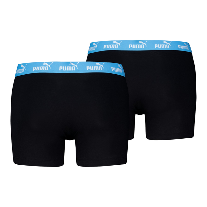 PUMA BOKSERKI MĘSKIE MAJTKI PUMA ELEMENTS MEN BASIC BOXERS 2P CZARNE 938753 16