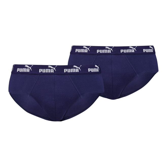 PUMA MAJTKI MĘSKIE SLIPY BRIEF 2P GRANATOWE 938751 06