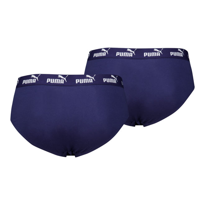 PUMA MAJTKI MĘSKIE SLIPY BRIEF 2P GRANATOWE 938751 06