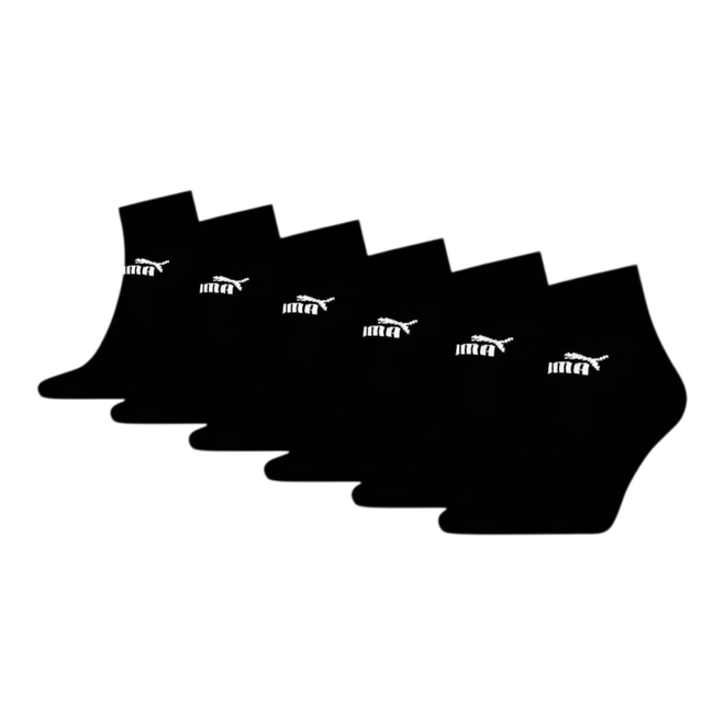 PUMA SKARPETY SKARPETKI STOPKI PUMA ELEMENTS UNISEX QUARTER 6P CZARNE 938758 01