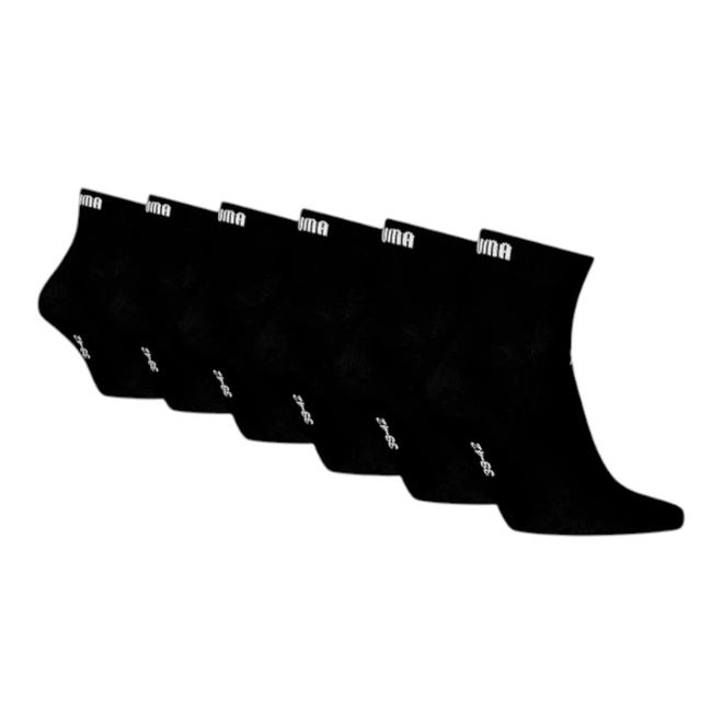 PUMA SKARPETY SKARPETKI STOPKI PUMA ELEMENTS UNISEX QUARTER 6P CZARNE 938758 01