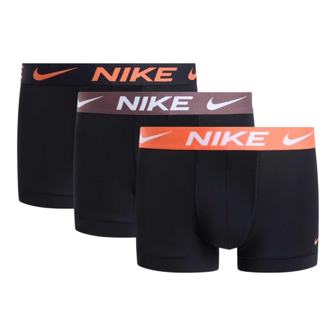 NIKE BOKSERKI MĘSKIE MAJTKI TRUNK 3P CZARNE 0000KE1156 EXV