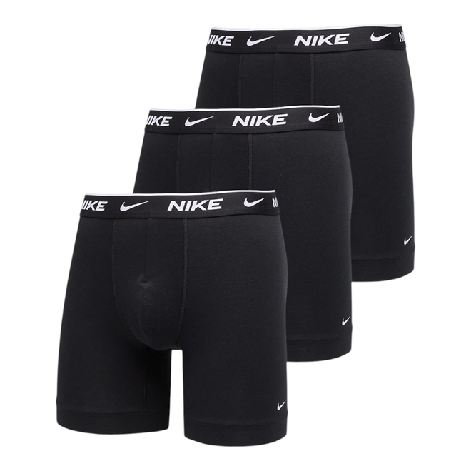 NIKE BOKSERKI MĘSKIE COTTON STRETCH BOXER BRIEF 3P CZARNE NQ00KE1285 001 - Rozmiar: L