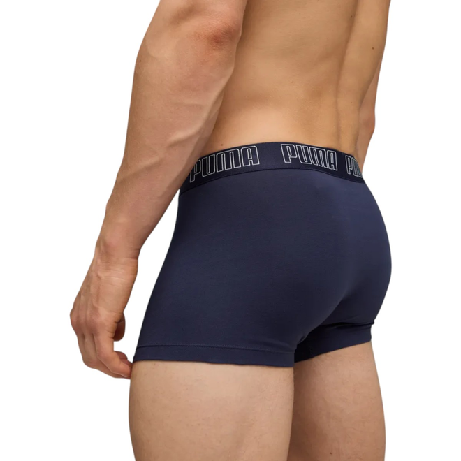 PUMA BOKSERKI MĘSKIE MAJTKI BOXER 2P GRANATOWE 938321 24