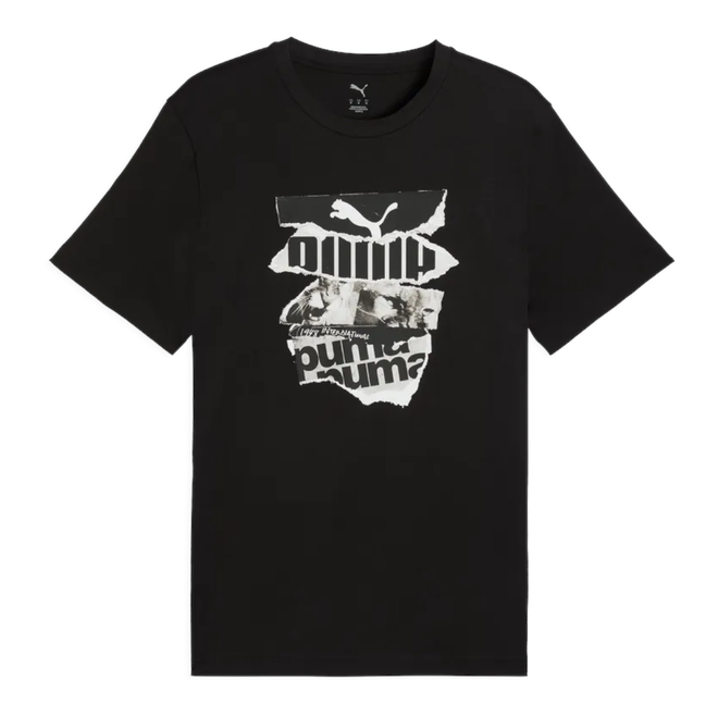 PUMA KOSZULKA MĘSKA T-SHIRT GRAPHICS PHOTOPRINT TEE PUMA CZARNA 693010 01