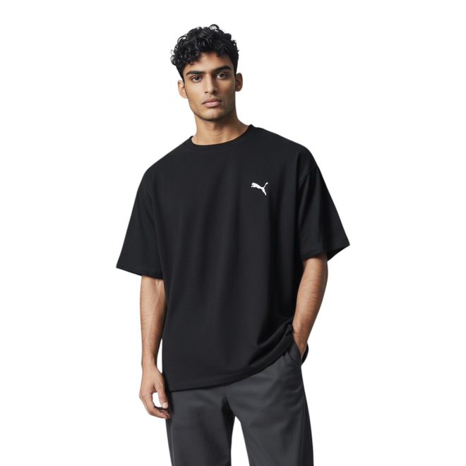 PUMA MĘSKA KOSZULKA T-SHIRT EVOSTRIPE TEE CZARNA 692189 01