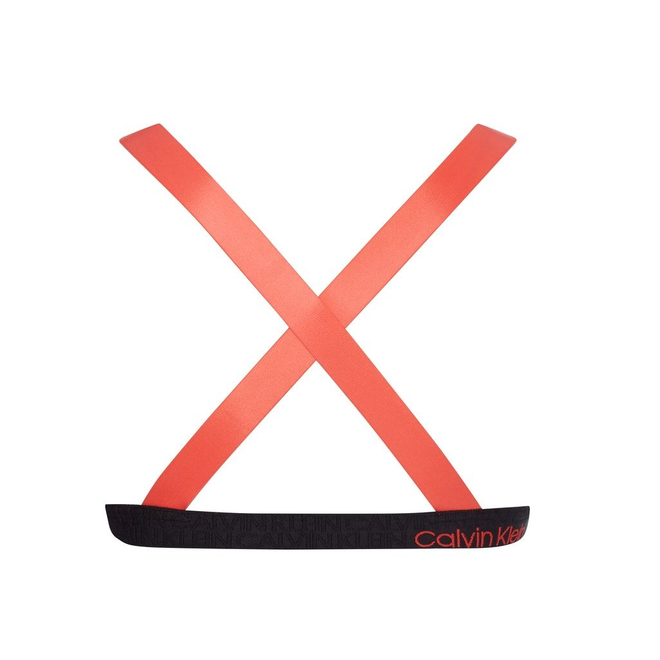 CALVIN KLEIN DAMSKI STANIK BIUSTONOSZ SPORTOWY UNLINED BRALETTE KORALOWY 000QF6576E XKP