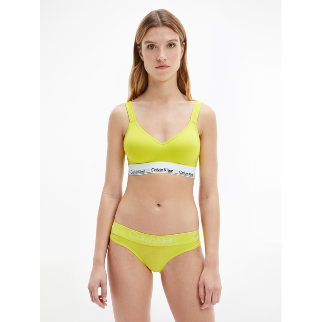 CALVIN KLEIN MAJTKI DAMSKIE BIKINI 1 PARA YELLOW 000QD3752E ZIR
