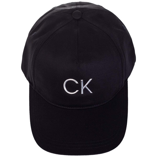 CALVIN KLEIN CZAPKA Z DASZKIEM RE-LOCK BB CAP BLACK K60K609168 BAX
