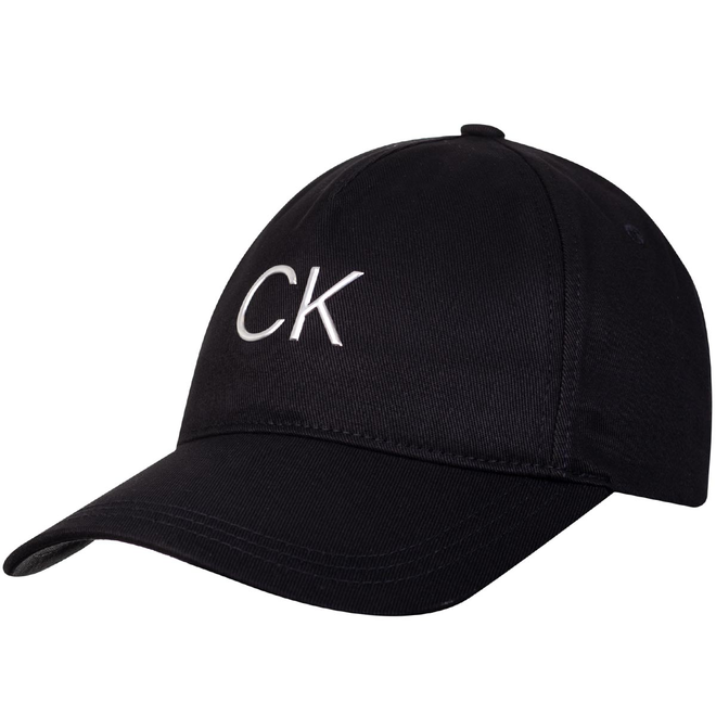 CALVIN KLEIN CZAPKA Z DASZKIEM RE-LOCK BB CAP BLACK K60K609168 BAX