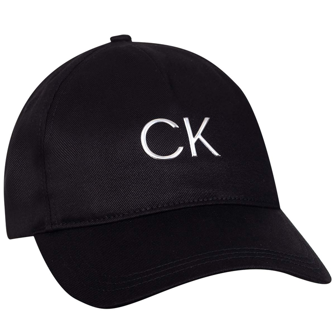 CALVIN KLEIN CZAPKA Z DASZKIEM RE-LOCK BB CAP BLACK K60K609168 BAX