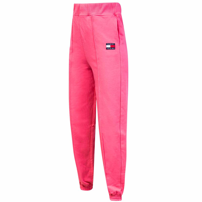 TOMMY HILFIGER DAMSKIE SPODNIE DRESOWE TJW RELAXED HRS BADGE SWEATPANT PINK DW0DW12635 TIJ