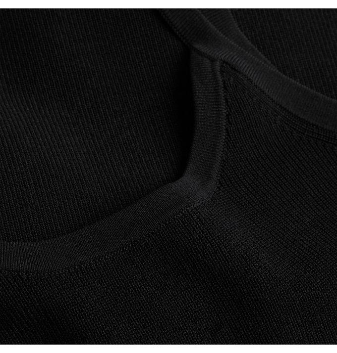 CALVIN KLEIN SUKIENKA DAMSKA CONTRAST WAISTBAND BLACK