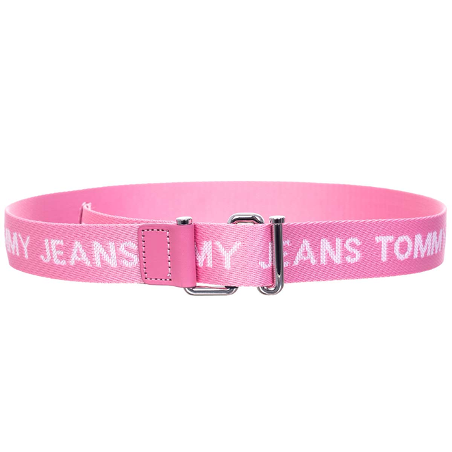 TOMMY HILFIGER DAMSKI PASEK DO SPODNI TJW ESSENTIAL WEBBING BELT PINK AW0AW11650 THE