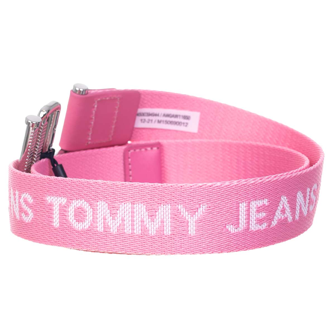 TOMMY HILFIGER DAMSKI PASEK DO SPODNI TJW ESSENTIAL WEBBING BELT PINK AW0AW11650 THE