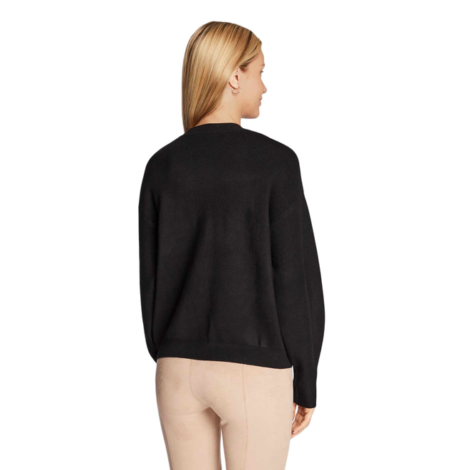 GUESS DAMSKI SWETER ESTELLE RN LS SWTR CZARNY W2BR47Z26I0 JBLK