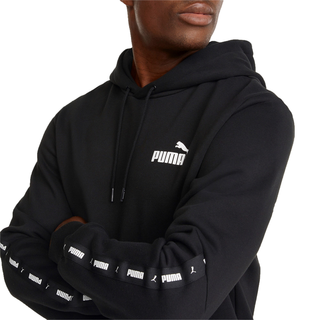 PUMA BLUZA MĘSKA ESS+ TAPE HOODIE FL CZARNA 849040 01