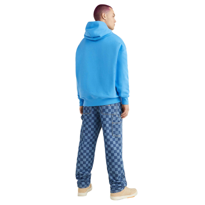 TOMMY HILFIGER BLUZA MĘSKA TJM TOMMY BADGE HOODIE NIEBIESKA DM0DM10904 C4H