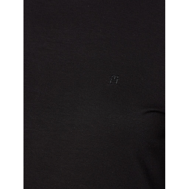 TOMMY HILFIGER DAMSKI GOLF SLIM SOFT TENCEL ROLL NECK TOP CZARNY WW0WW36138 BDS